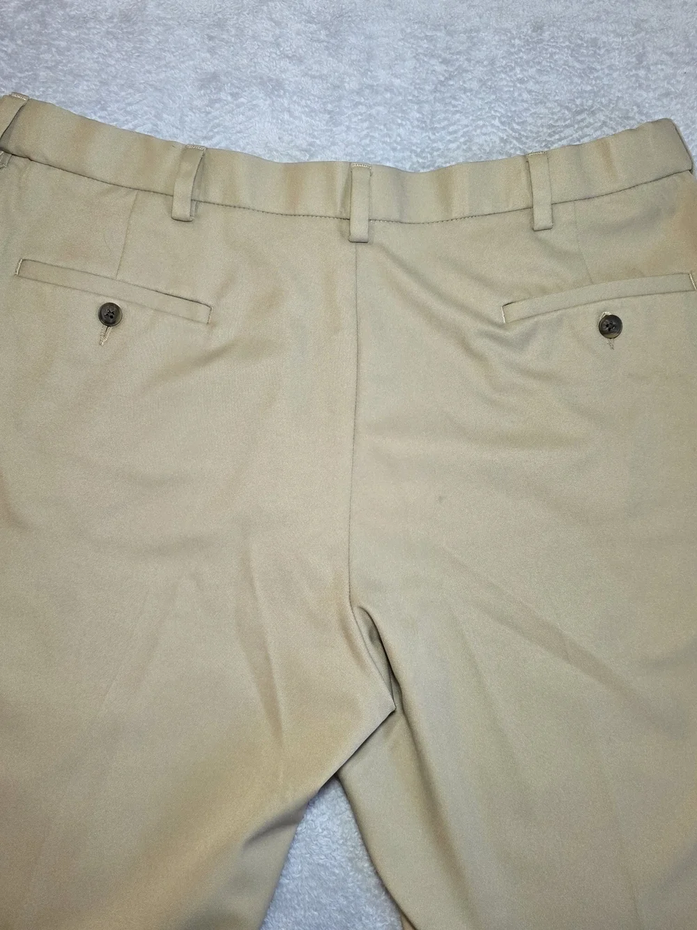Haggar Cool 18 Pro Khaki Pants Men’s 38x30 Classic Fit